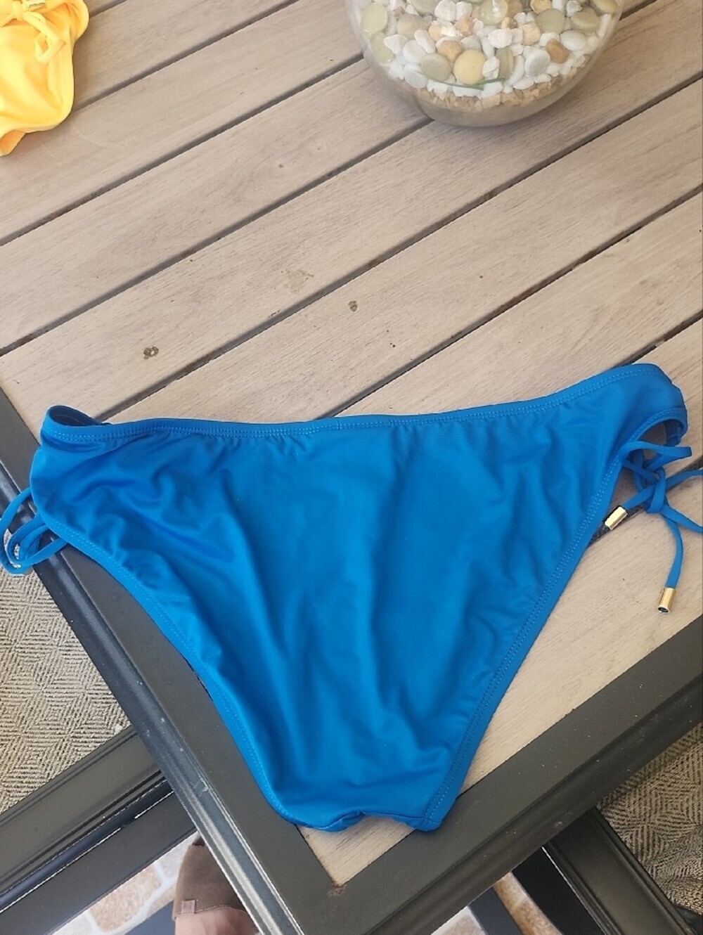 La Blanca Royal Blue Side-Tie Bikini Bottom - Picture 6 of 8